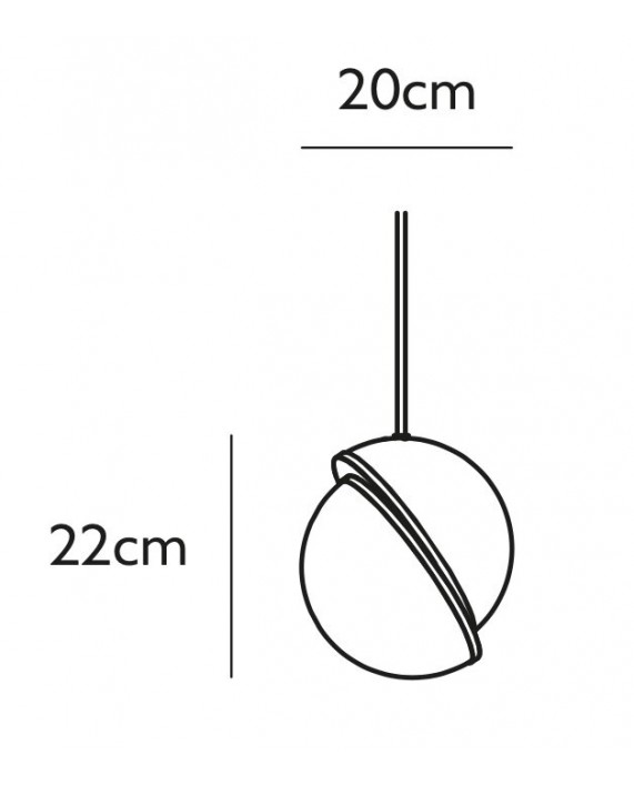Lee Broom Mini Crescent Pendant Lamp